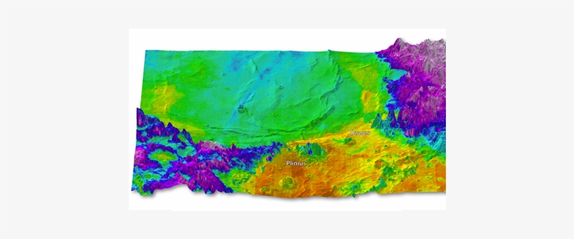 Characterizing Crater Ejecta To Understand Lunar Mare - Visual Arts, transparent png