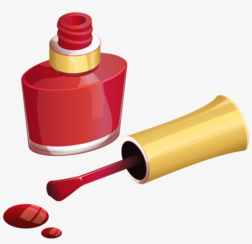 Nail Polish Clipart, transparent png