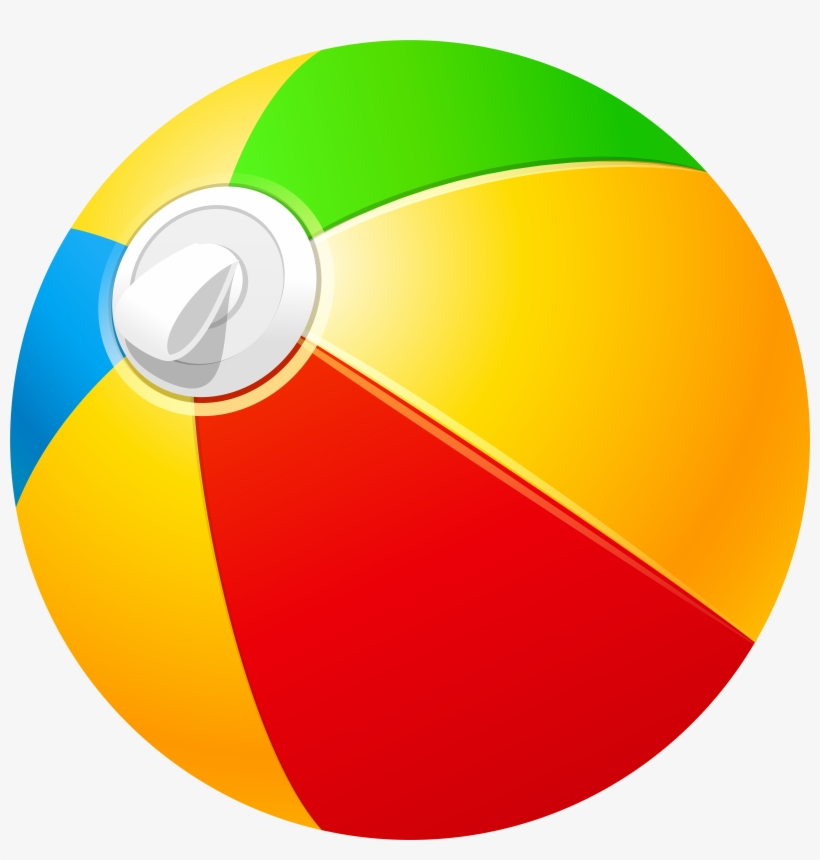 Beach Ball Png Clip Art, transparent png