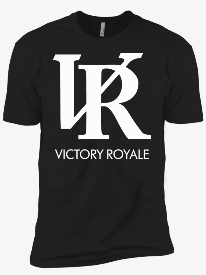 Fortnite Victory Royale Boys Premium T-shirt - Craft White Noise And Black Metal, transparent png