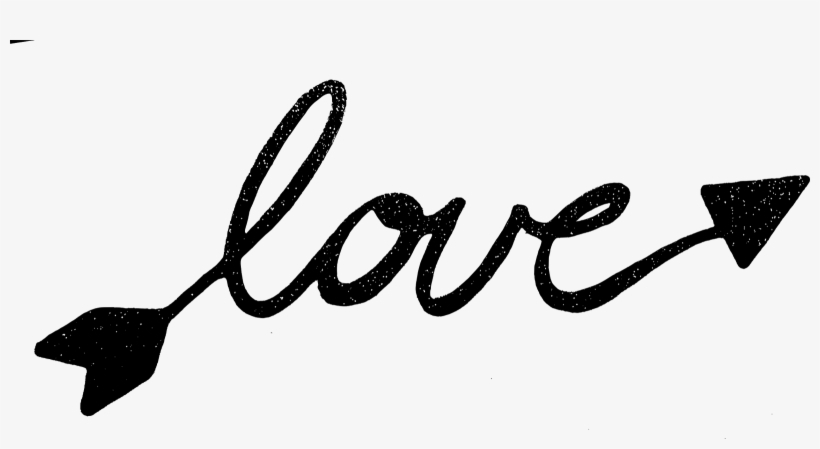 Drawn Arrow Love - New Wallpaper Of Love, transparent png