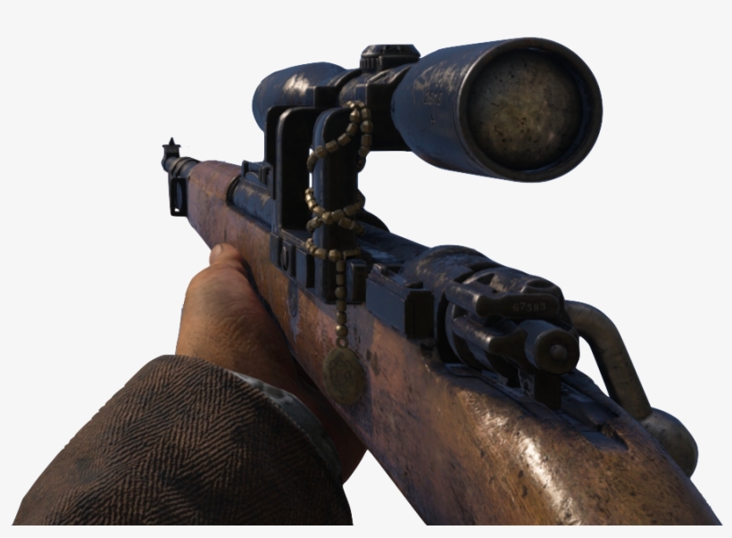 M1 Clip Kar98k - Cod Ww2 Kar98k, transparent png