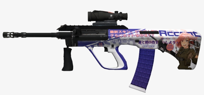Free Stock Csgo Drawing Anime - Aug Csgo, transparent png