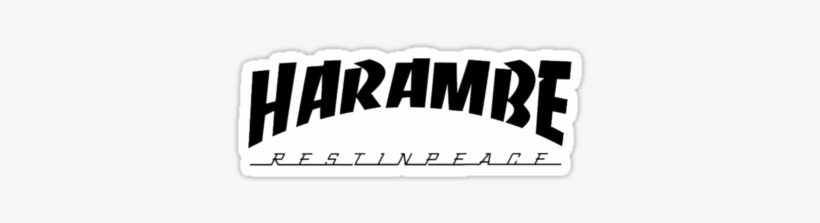 Rip Harambe - Harambe Scarf, transparent png