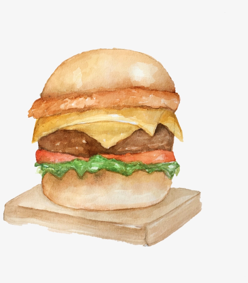 Cheeseburger, transparent png