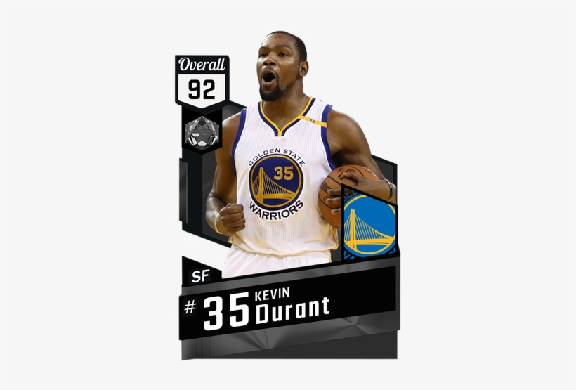 Kevin Durant Onyx Card - Larry Sanders Nba 2k17, transparent png