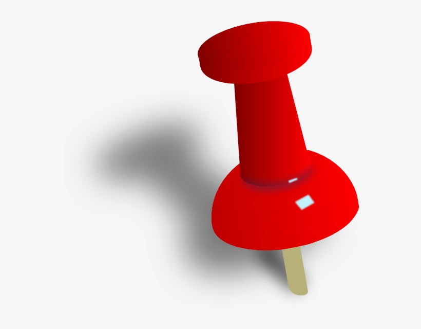 Pushpin Png Transparent Image - Push Pins Clip Art, transparent png