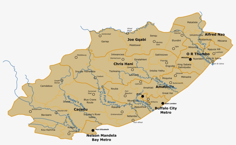 This Free Icons Png Design Of Sa Eastern Cape Map, transparent png