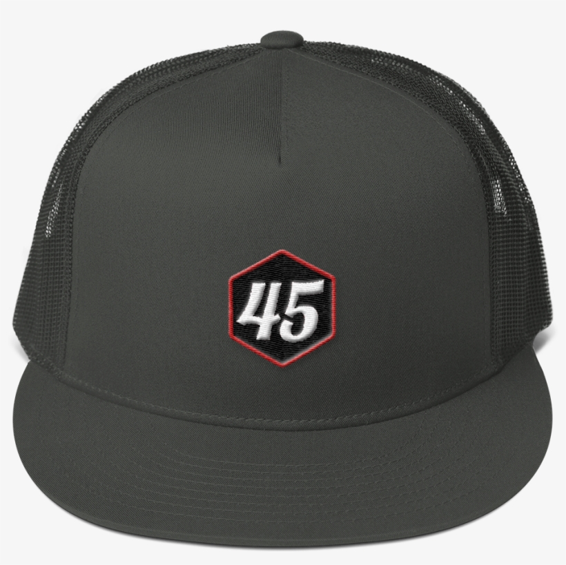 Shop For Donald Trump Caps At Miss Deplorable - Trump 45 Flat Bill Cap, transparent png