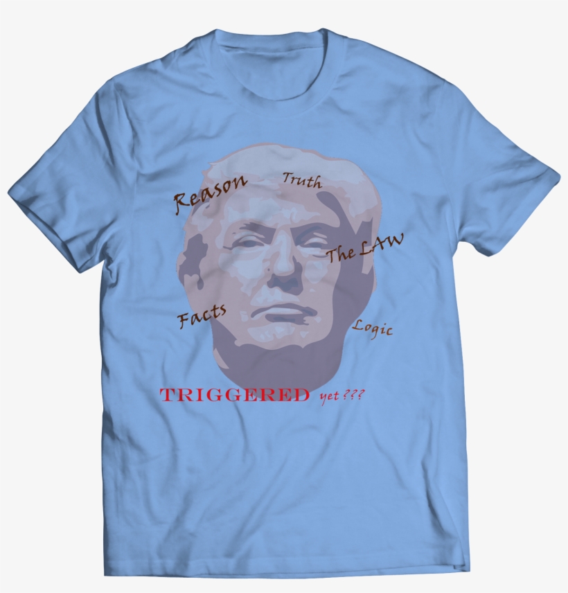 New Triggered Trump Face Black Text - Compton Camisa, transparent png