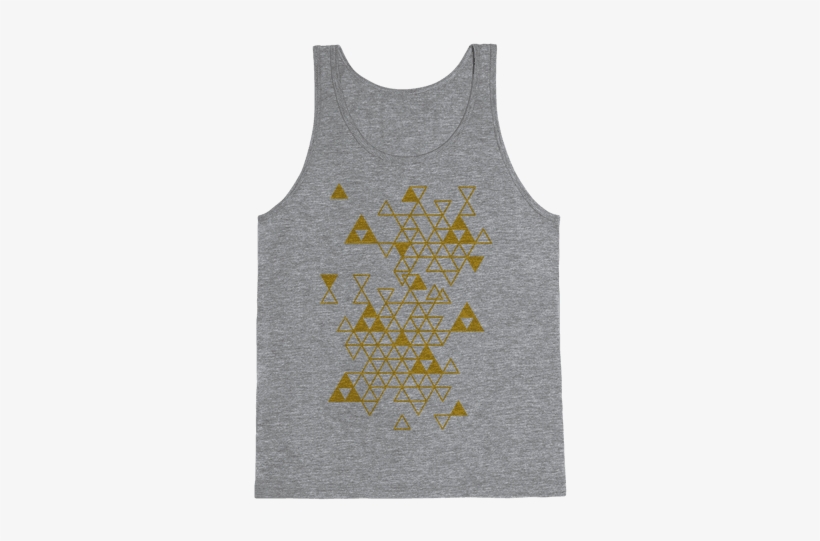Geometric Triforce Pattern Tank Top - If You Don't Like Star Trek Then You Need To Get The, transparent png