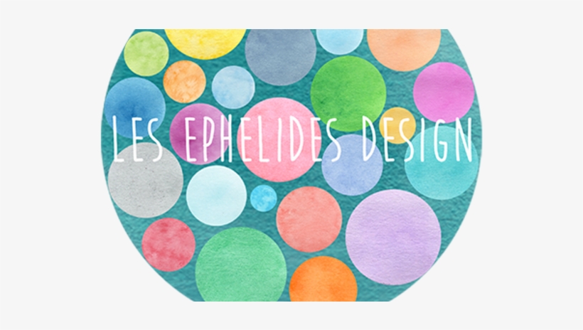 Big Logo Ephelides Pastilles Watercolor Blue - Circle, transparent png