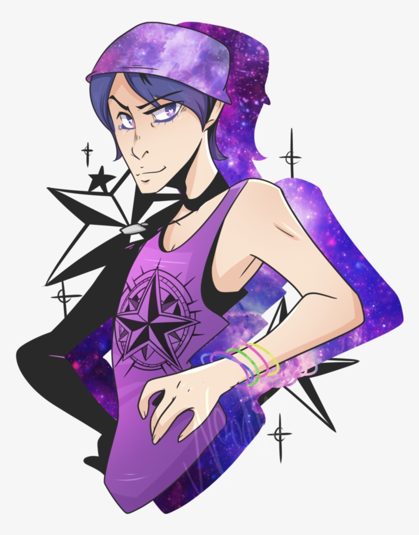 Dance Drawing Purple - Persona 5 Dancing Yusuke, transparent png