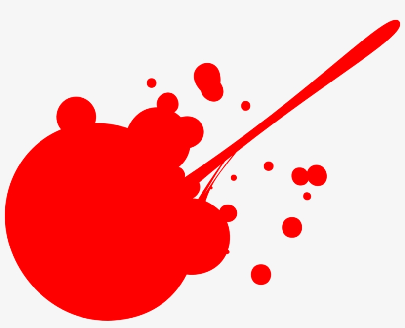Domino Teeth - Red Colour Splash Png, transparent png
