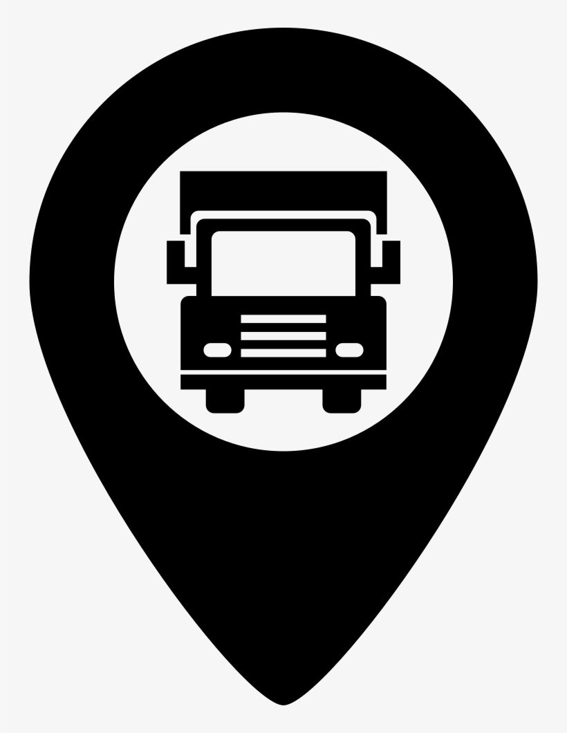 Png File - Truck Location Icon, transparent png