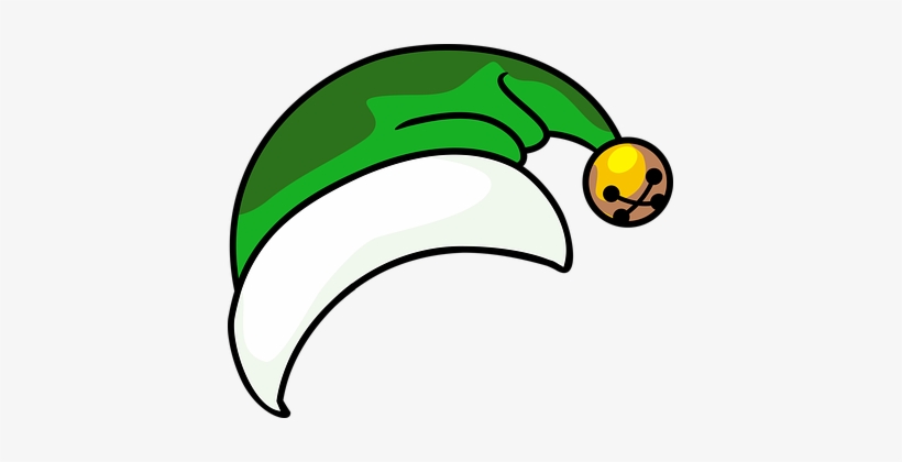 Elf Hat, Elf, Christmas, Christmas Hat - Elf Hat Png, transparent png