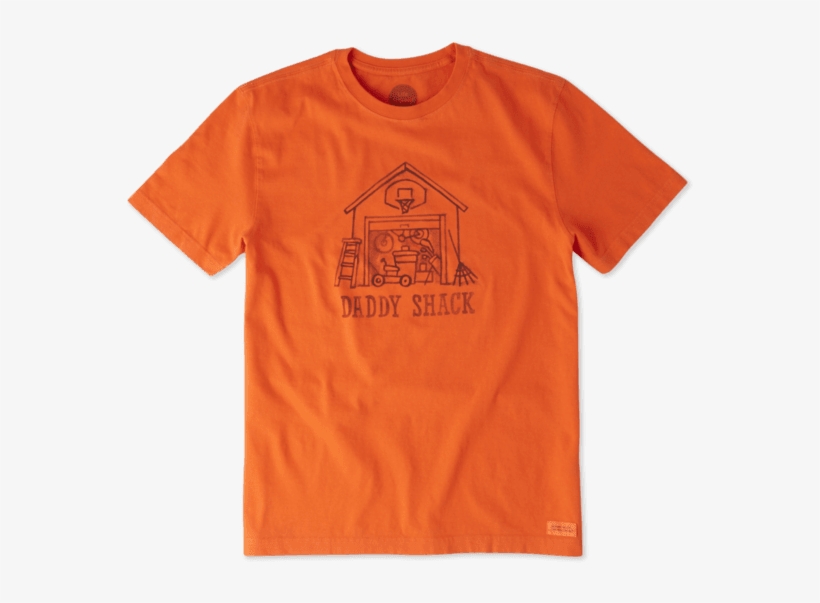 Life Is Good® Men's Watercolor Daddy Shack Crusher - T-shirt, transparent png