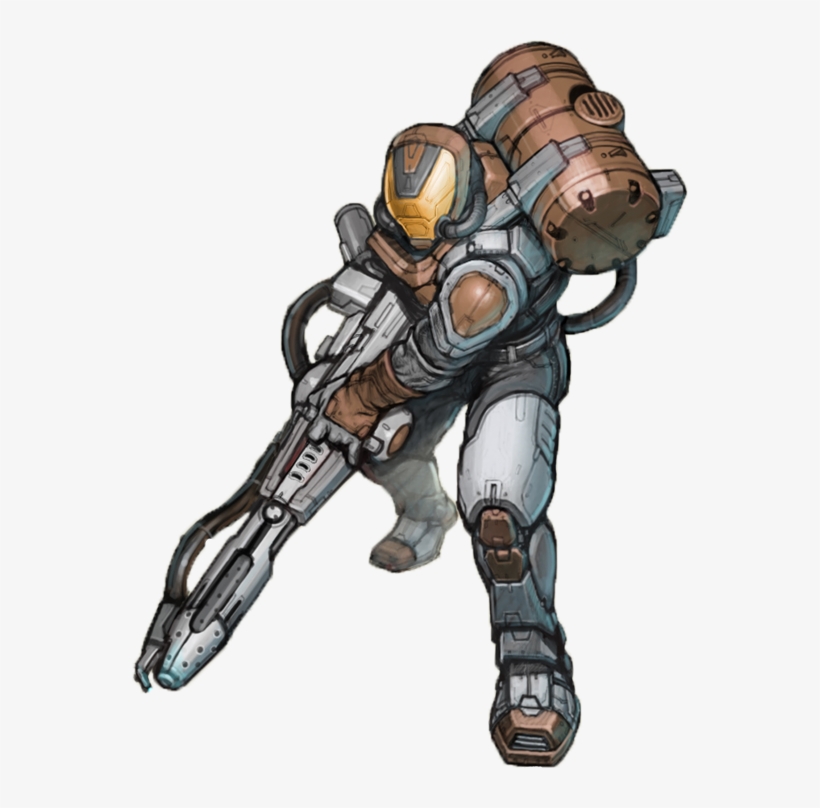 Image Hellbringers Soldier Png Nation Fandom Powered - Halo Wars 2 Hellbringer, transparent png