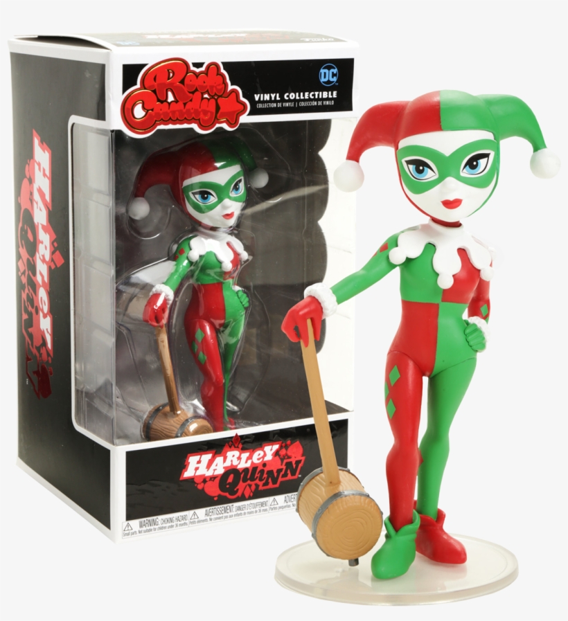 Rock Candy Harley Quinn Holiday Funko Vinyl Figure - Harley Quinn Rock Candy, transparent png