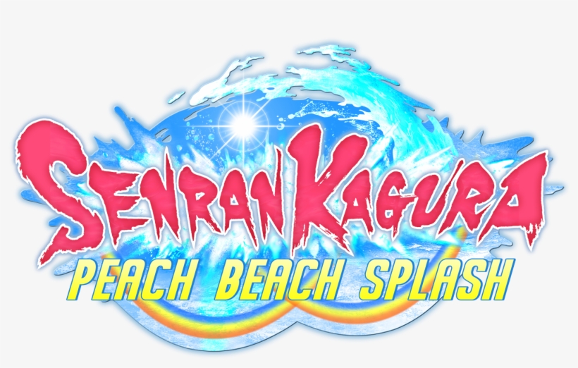 “sexy Soaker” Edition And Exclusive Themes Revealed - Senran Kagura Peach Beach Splash Title, transparent png