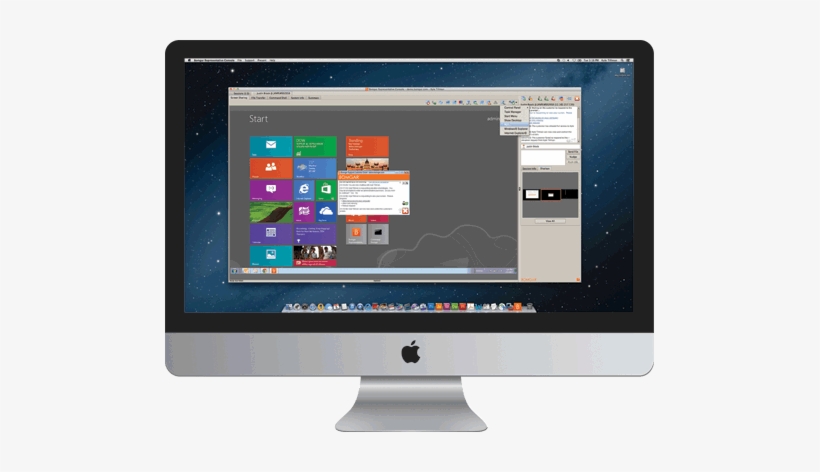 Remote Desktop From Mac To Pcs Or Mobile Devices - Mac Os X Desktop Computer, transparent png