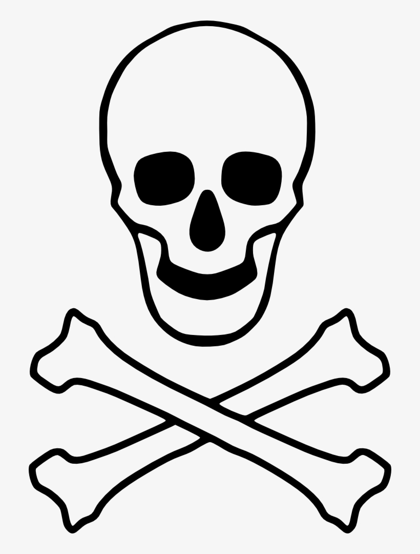 Ucc Sport Skull And Crossbones Logo Outline 1000px - University College Cork R.f.c., transparent png