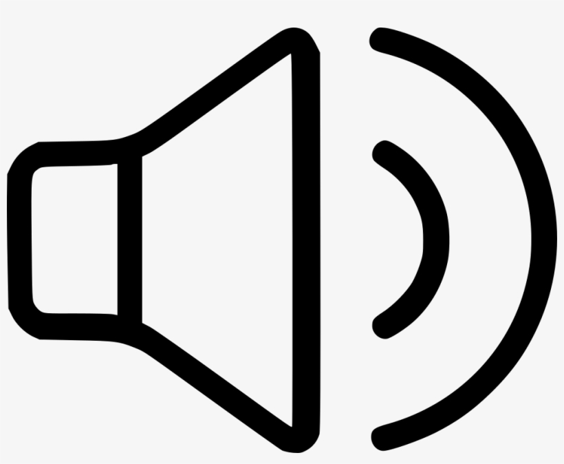 Multimedia Sound Waves Volume High Comments - Loudspeaker, transparent png