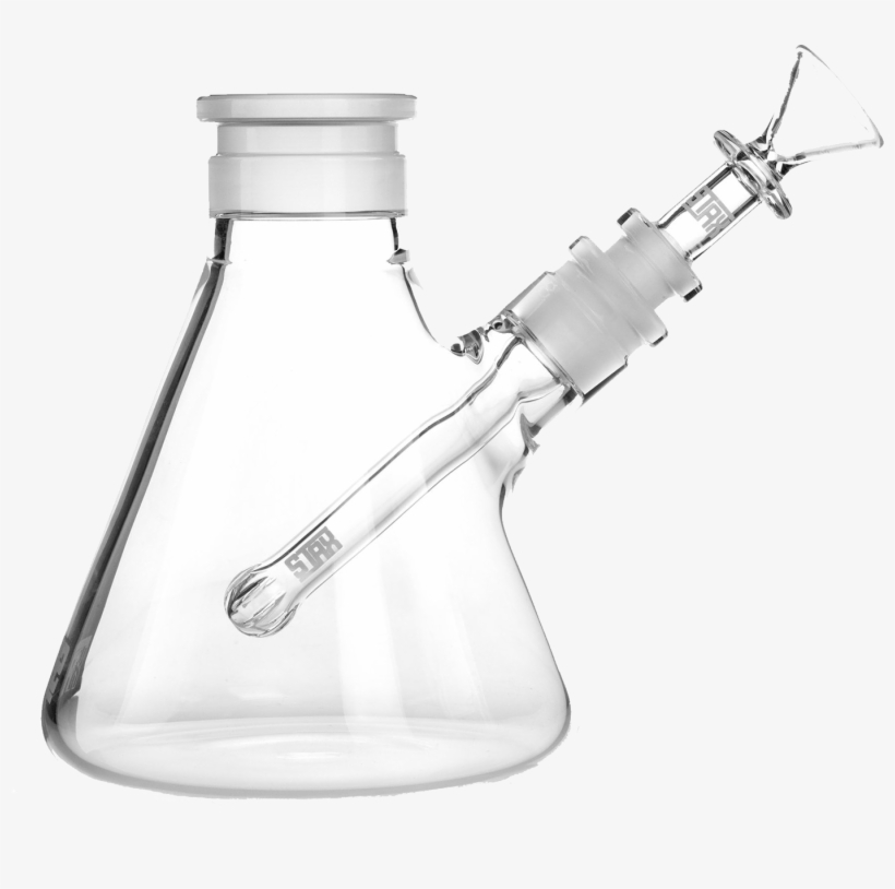 7" Stax Beaker Base - Glass, transparent png