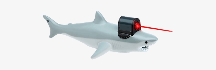 Shark With Laser Beam, transparent png