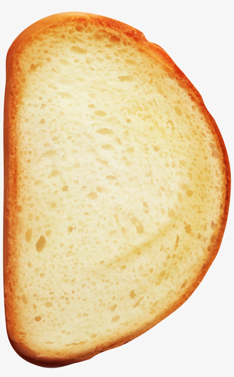Slice Of Bread Png Clip Art - Clip Art, transparent png