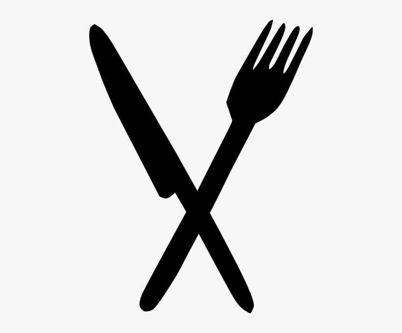 Fork And Knife Png - Fork And Knife Cross, transparent png