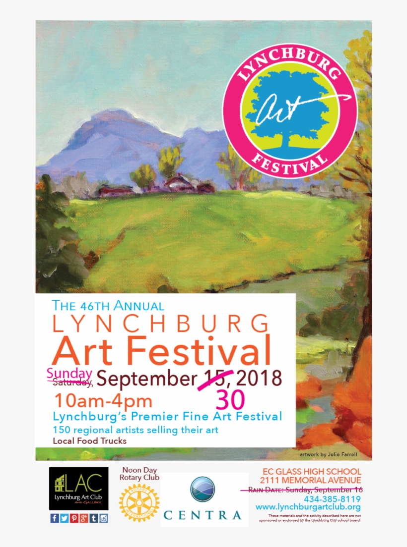 Art Festival Revised Date - Lynchburg, transparent png