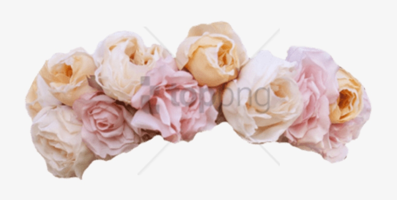 Pink Flower Crown Floral Garland, Flower Garlands, - Pink Pastel Flower Crown Png, transparent png