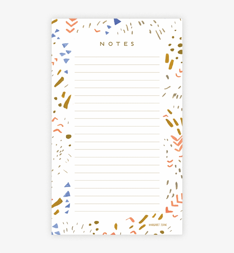 Download Transparent Shapes On Shapes Notepad - PNGkit
