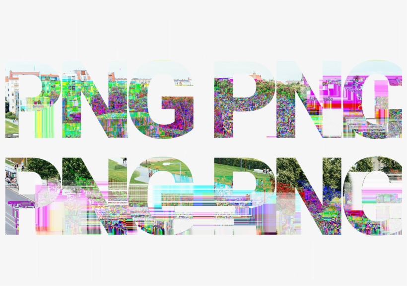 Figure 17) Glitched Png, With Alpha Pixels - Glitch Art, transparent png