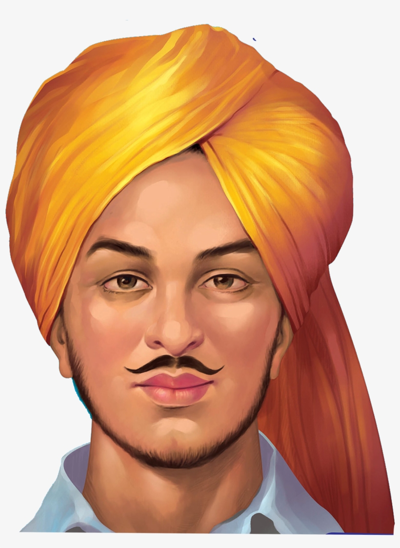 Bhagat Singh Image Png, transparent png
