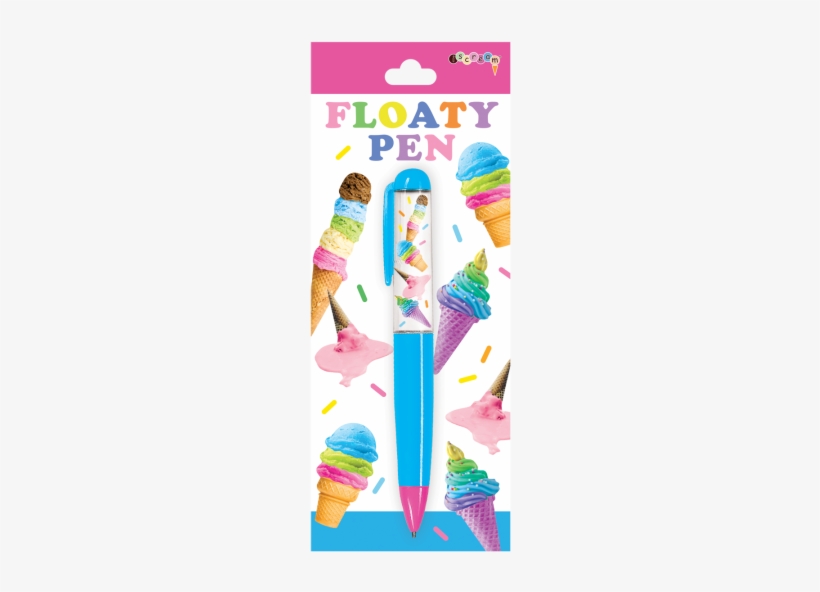 Ice Cream Cone Floaty Pen - Ice Cream Cone, transparent png