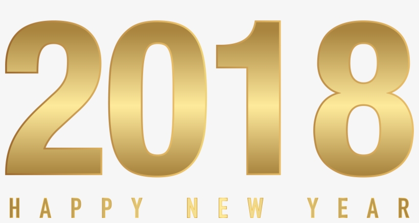 Blog Católico Navideño ® - 2018 Happy New Year Gold Png, transparent png