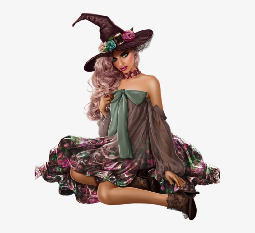 Witch, transparent png