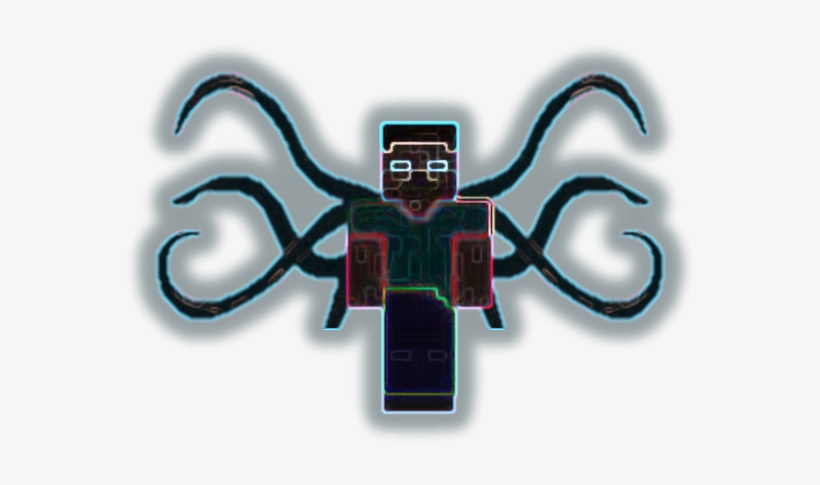 Dark Herobrine - Illustration, transparent png