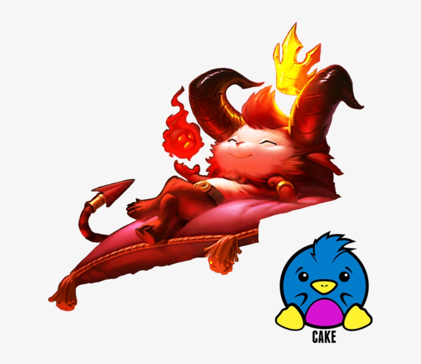 Clip Black And White Stock Render Little By Itscake - Little Devil Teemo Png, transparent png