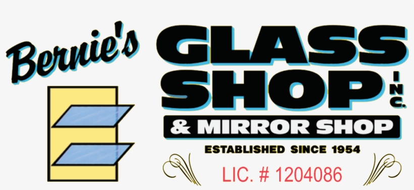 Bernie's Glass Shop - Mirror, transparent png
