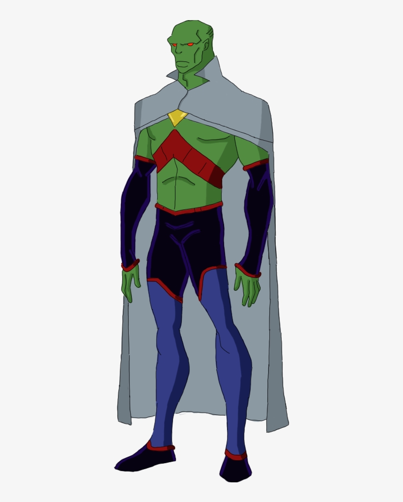 Martian Manhunter 3000 Cacador De Marte Concept Art 587x940 Png Download Pngkit