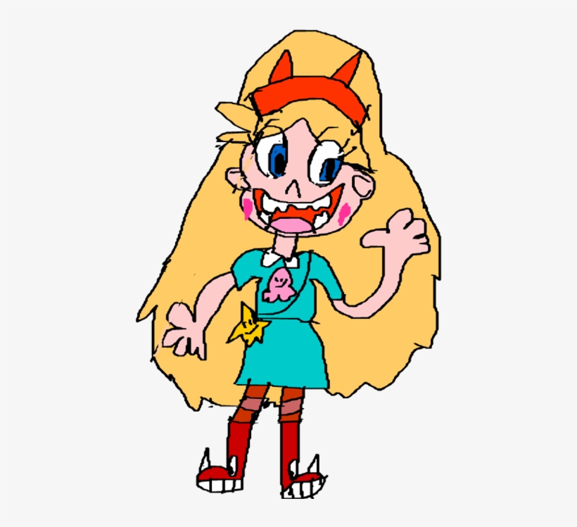Star Vs - Dibujos De Star Butterfly, transparent png