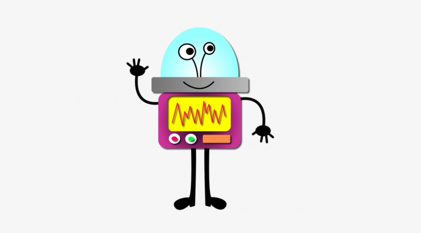 Cartoon Of Robot - Çocuklar Için Robot Çizimi, transparent png