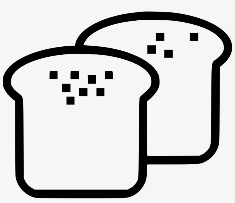 Bread Slice - - Bread, transparent png