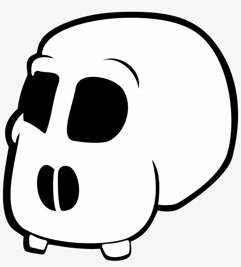 This Free Icons Png Design Of Skull Cartoon Without, transparent png