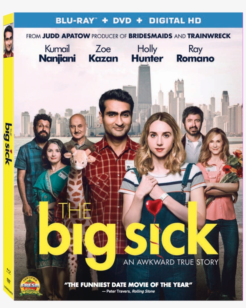 The Big Sick Blu-ray Cover - Big Sick Blu Ray, transparent png