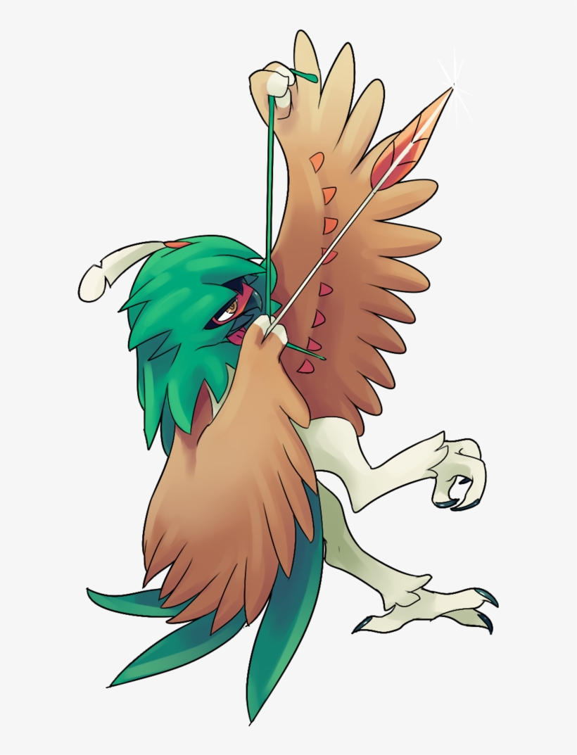 Our Owl Son Decidueye By Fly Sky High - Decidueye Bow And Arrow, transparent png
