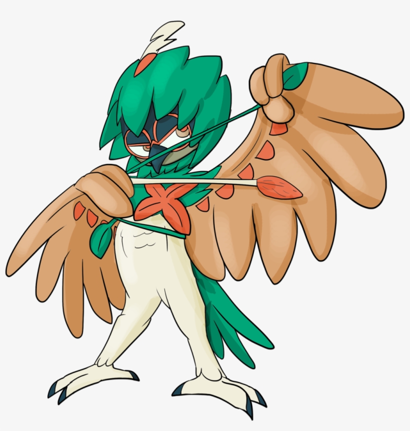 464kib, 1024x1039, Decidueye By - Cute Decidueye, transparent png